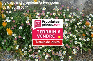 terrain de loisirs à la vente -   22220  TREDARZEC, surface 0 m2 vente terrain de loisirs - UBI424256569